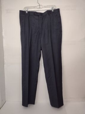 Lombardo Men's Classic Dress Pants - Dark Gray Size (L)